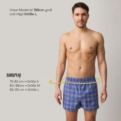 American Boxershorts aus Bio-Baumwolle