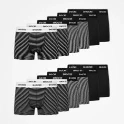 Boxershorts mit Streifen aus Bio-Baumwolle