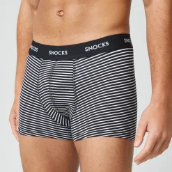 Boxershorts mit Streifen aus Bio-Baumwolle