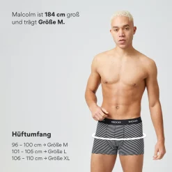 Boxershorts mit Streifen aus Bio-Baumwolle