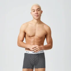 Boxershorts mit Streifen aus Bio-Baumwolle