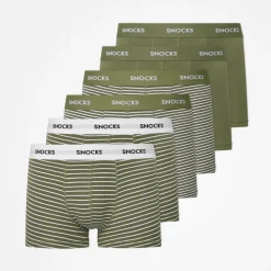 Boxershorts mit Streifen aus Bio-Baumwolle