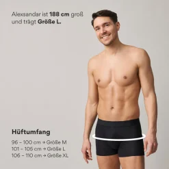 Boxershorts ohne Logo aus Bio-Baumwolle