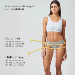 Brazilian Slips mit Gummibund aus Bio-Baumwolle