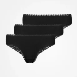 Brazilian Slips mit Spitze aus Bio-Baumwolle