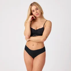 Brazilian Slips mit Spitze aus Bio-Baumwolle