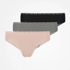 Brazilian Slips mit Spitze aus Bio-Baumwolle