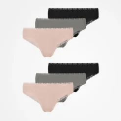 Brazilian Slips mit Spitze aus Bio-Baumwolle