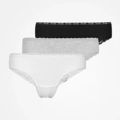 Brazilian Slips mit Spitze aus Bio-Baumwolle