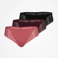 Brazilian Slips mit Spitze lace romance aus Bio-Baumwolle
