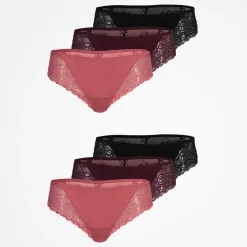 Brazilian Slips mit Spitze lace romance aus Bio-Baumwolle