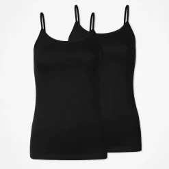 Damen Spaghetti Tops aus Bio-Baumwolle