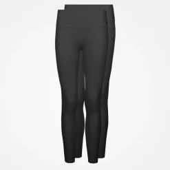 Gerippte Leggings aus recyceltem Polyamid