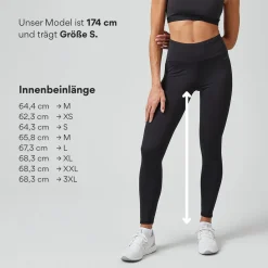 High Waist Leggings aus recyceltem Polyester