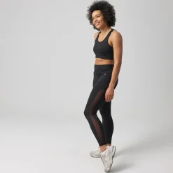 High Waist Leggings Mesh aus recyceltem Polyester