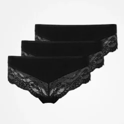 Hipster Panties mit Spitze aus Bio-Baumwolle