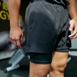 2 in 1 Shorts Herren