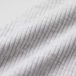 Langarmshirt Damen Rippstruktur aus Bio-Baumwolle