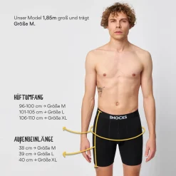 Lange Boxershorts aus Bio-Baumwolle