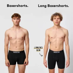 Lange Boxershorts aus Bio-Baumwolle