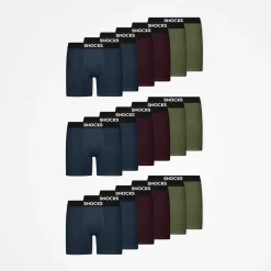 Lange Boxershorts aus Bio-Baumwolle