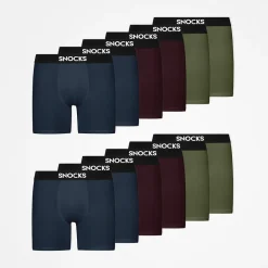 Lange Boxershorts aus Bio-Baumwolle