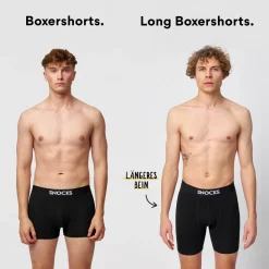 Lange Boxershorts aus Bio-Baumwolle