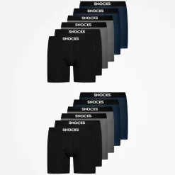 Lange Boxershorts aus Bio-Baumwolle