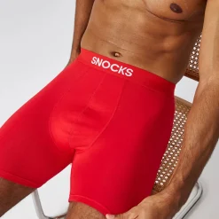 Lange Boxershorts aus Bio-Baumwolle