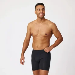 Lange Boxershorts ohne Logo aus Bio-Baumwolle