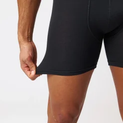 Lange Boxershorts ohne Logo aus Bio-Baumwolle
