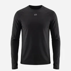 Laufshirt langarm Herren aus recyceltem Polyester