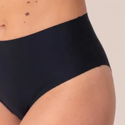 Microfiber High Waist Seamless Tanga aus recyceltem Polyamid