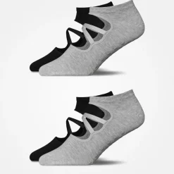 Pilates Socken mit Riemchen aus Bio-Baumwolle