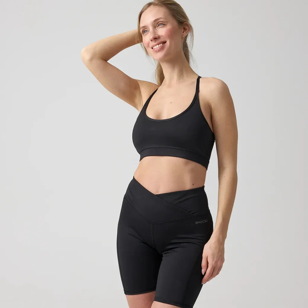 Radlerhose Damen V Cross aus recyceltem Polyester