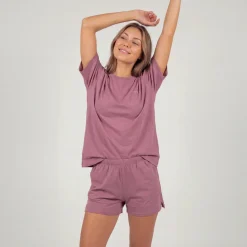 Schlafanzug Set Damen kurz aus Modal