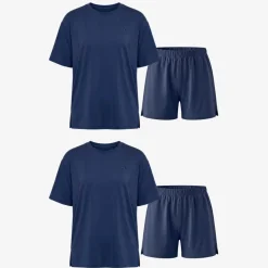 Schlafanzug Set Damen kurz aus Modal