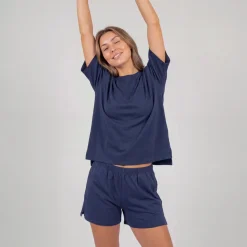Schlafanzug Set Damen kurz aus Modal