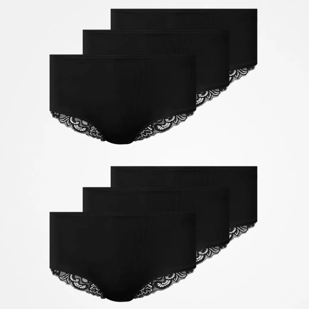 Seamless Hipster mit Spitze