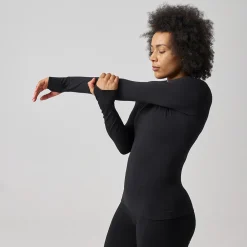 Sportshirt langarm Damen