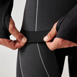 Thermounterwäsche Herren mit Daumenloch aus recyceltem Polyester