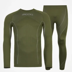 Thermounterwäsche Herren mit Daumenloch aus recyceltem Polyester