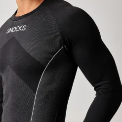 Thermounterwäsche Herren mit Daumenloch aus recyceltem Polyester